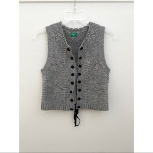 Knit vest